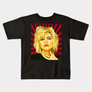 Vintage Blondie Music 80s 90s Style Kids T-Shirt